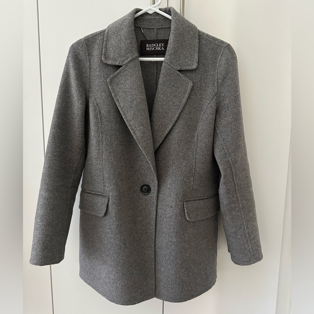 Badgley Mischka Charcoal Blazer